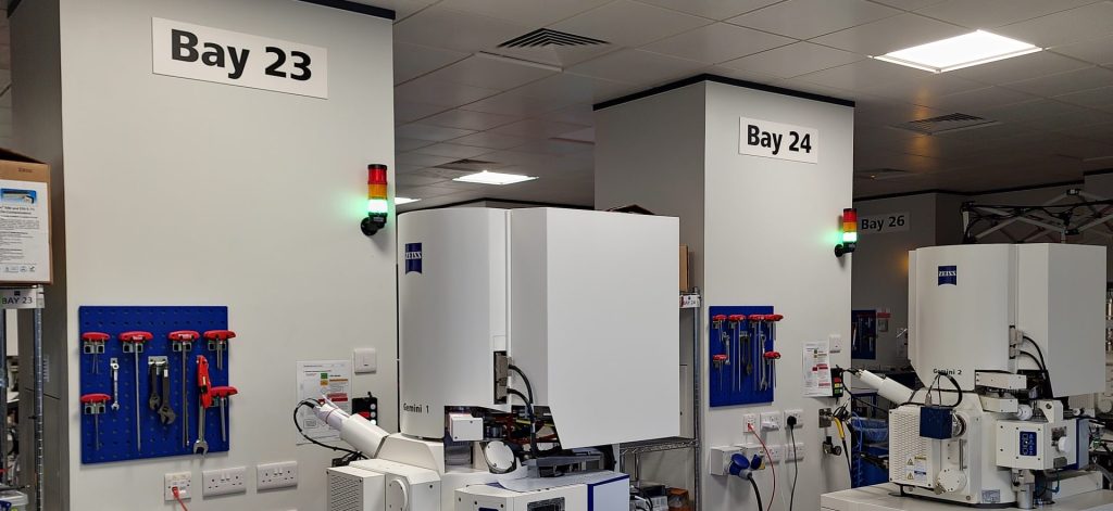 Zeiss microscopy production line Shoestring solutions